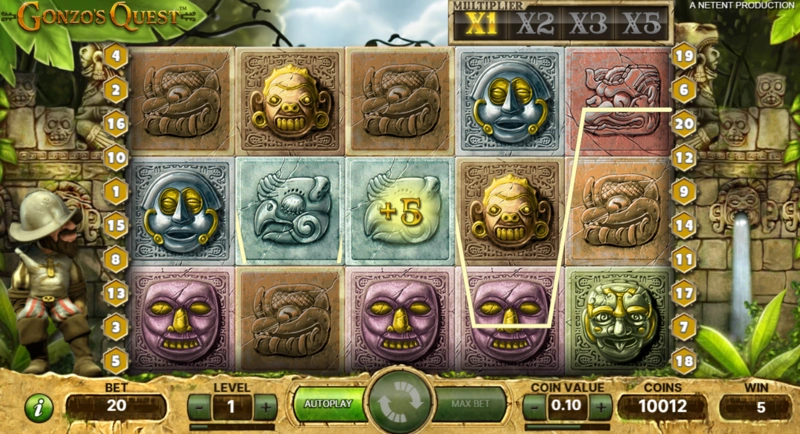 Gonzo's Quest slot demo