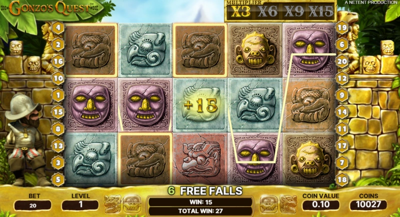 Gonzo's Quest Slot logo